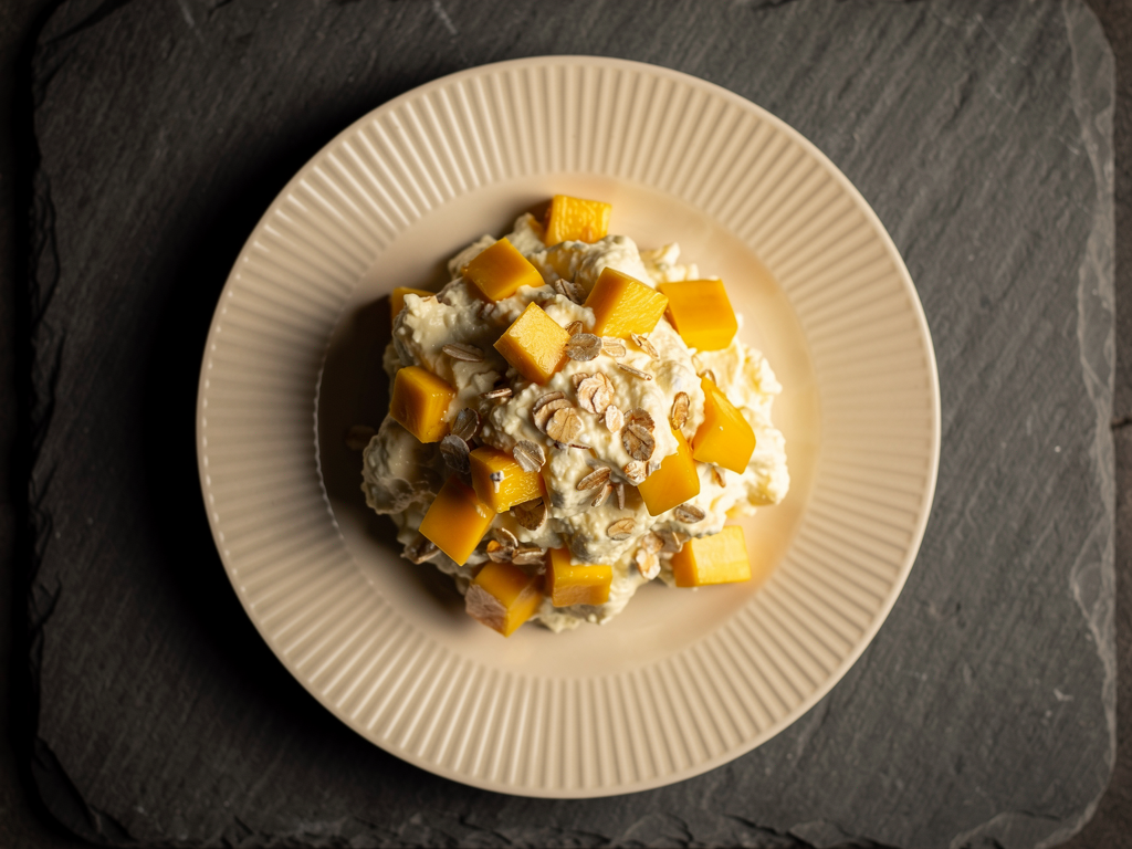 Serek z mango (bezglutenowy)